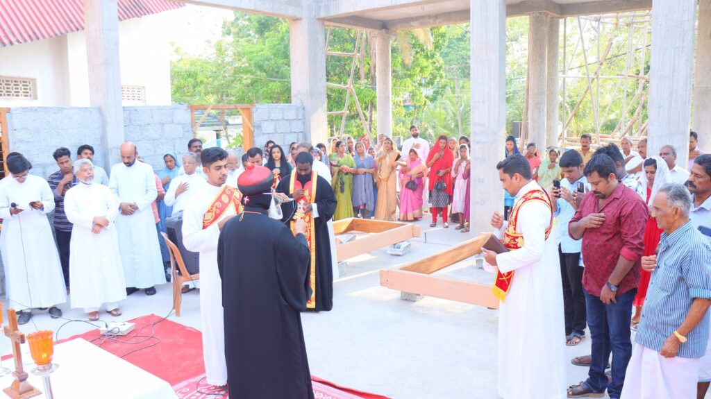 Blessing of the New Church Doors and Cross at Parakode Region ...